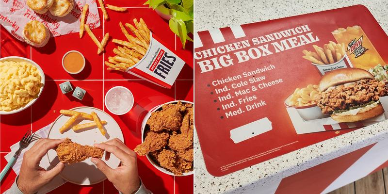 KFC Menu