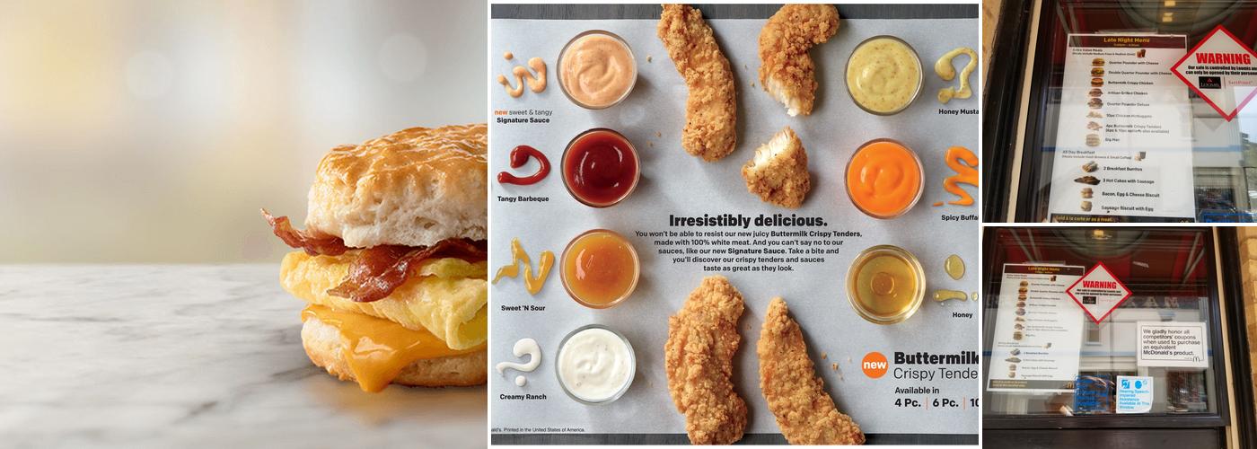 McDonald's Menu