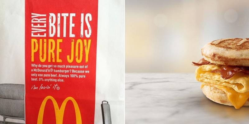 McDonald's Menu