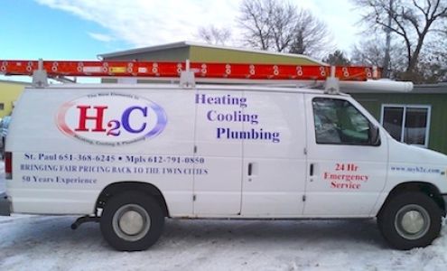 H2C Heating, Cooling and Plumbing 820 Concord St S #105, South St Paul Minnesota 55075