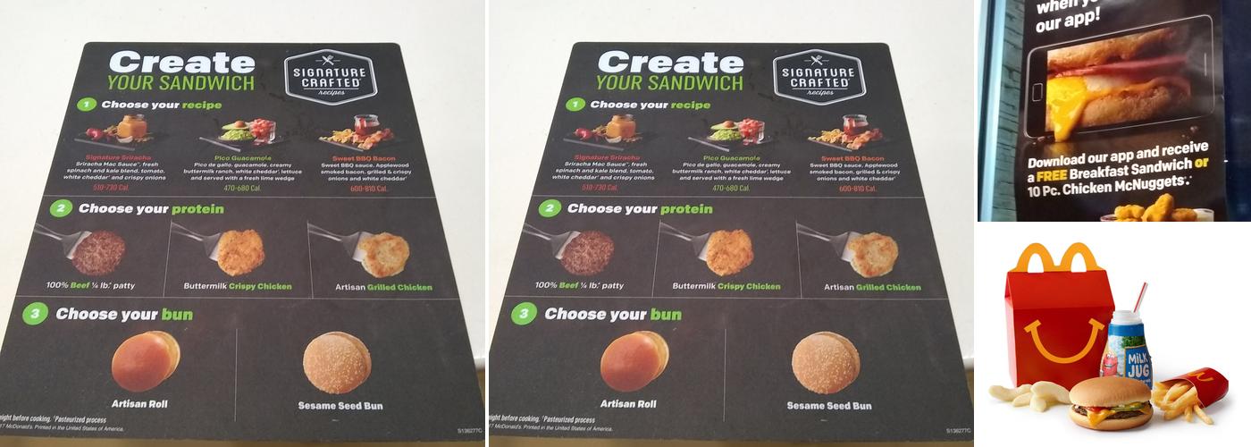 McDonald's Menu