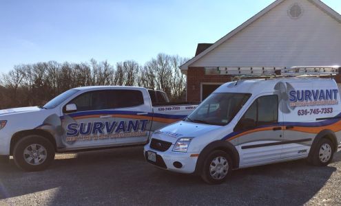 Survant Heating & Air Conditioning 123 W 1st St N, Wright City Missouri 63390