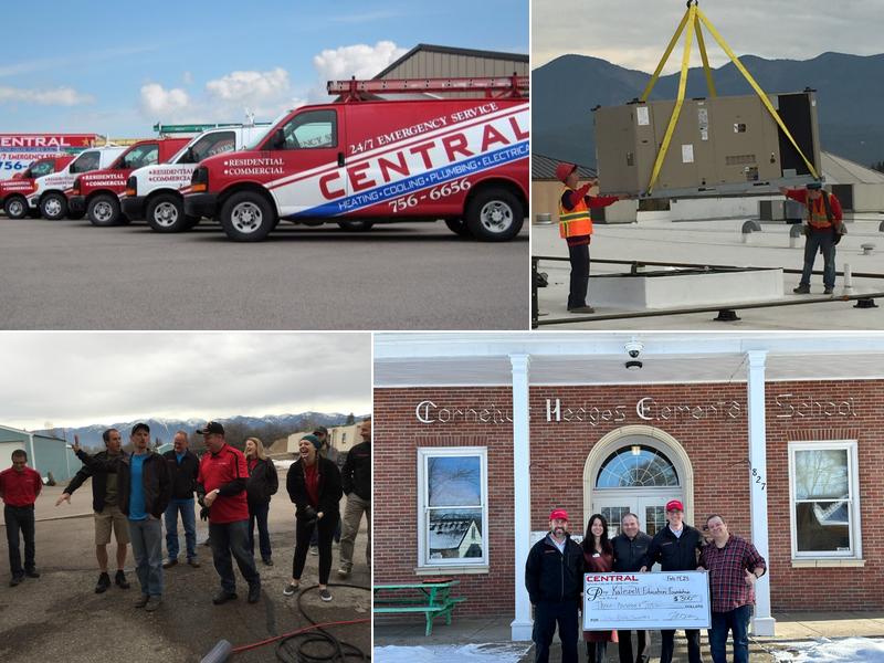 Central Heating, Cooling, Plumbing and Electrical