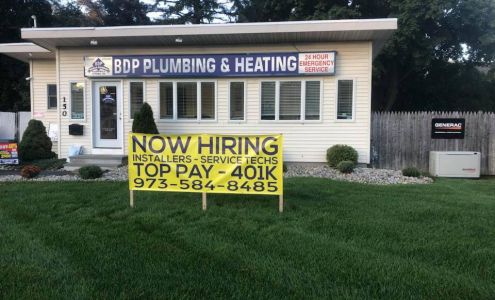 BDP Plumbing & Heating 150 Route 10 West, Succasunna New Jersey 07876