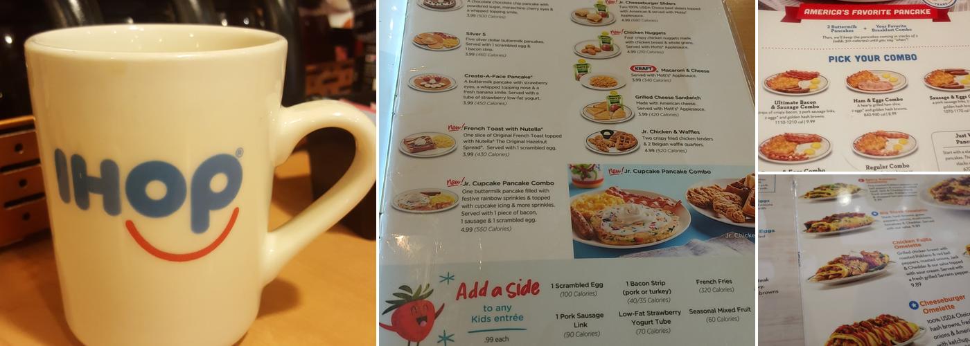 IHOP Menu