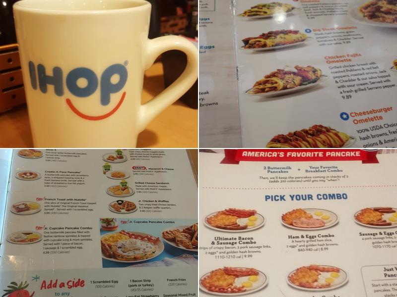 IHOP Menu