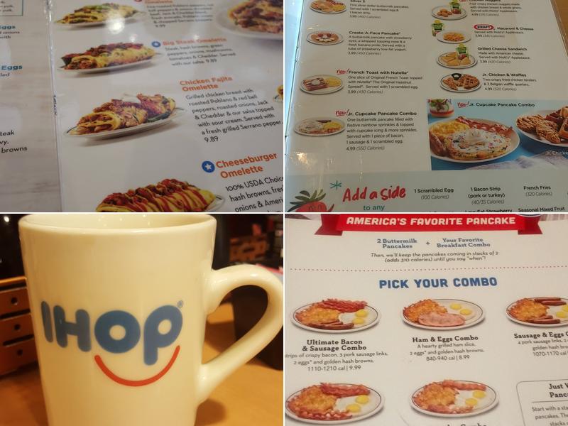 IHOP Menu