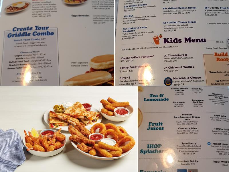 IHOP Menu