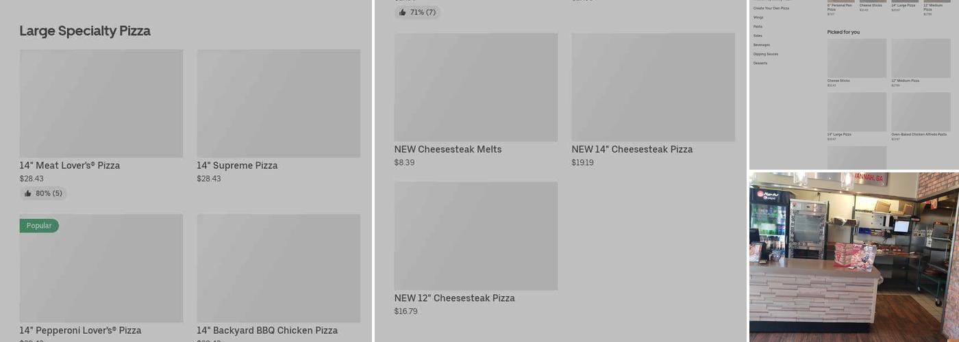 Pizza Hut Menu