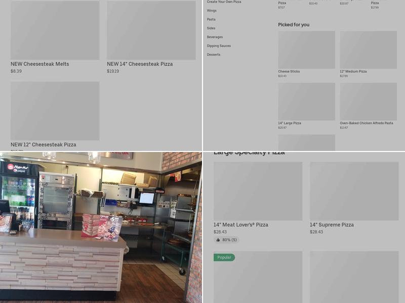 Pizza Hut Menu