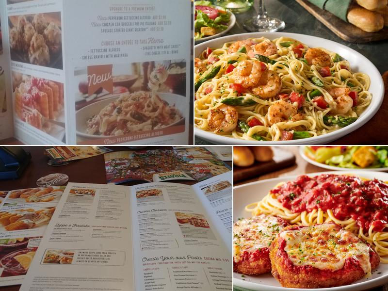 Olive Garden Italian Restaurant Menu