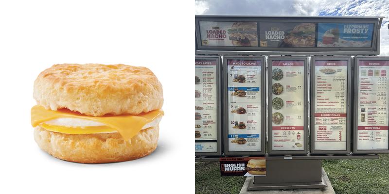 Wendy's Menu