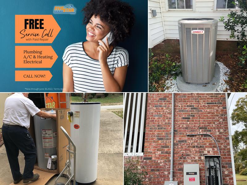 Five Star Plumbing, Heating, Cooling & Electrical