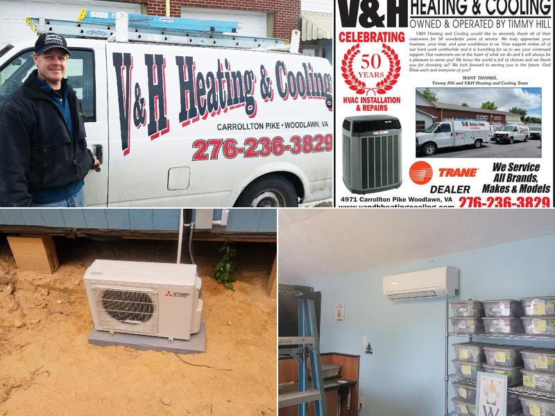V & H Heating and Cooling