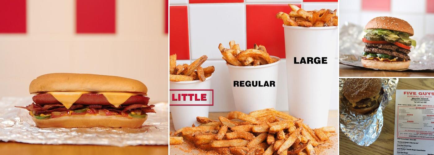 Five Guys Menu