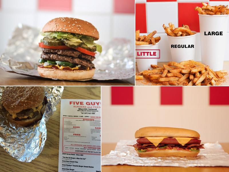 Five Guys Menu