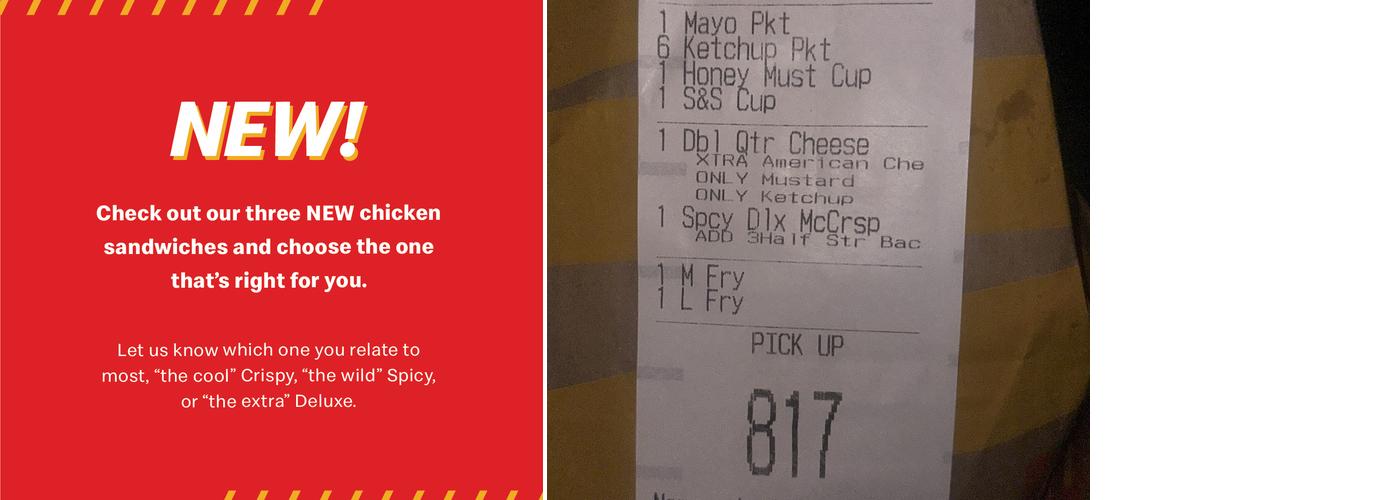 McDonald's Menu