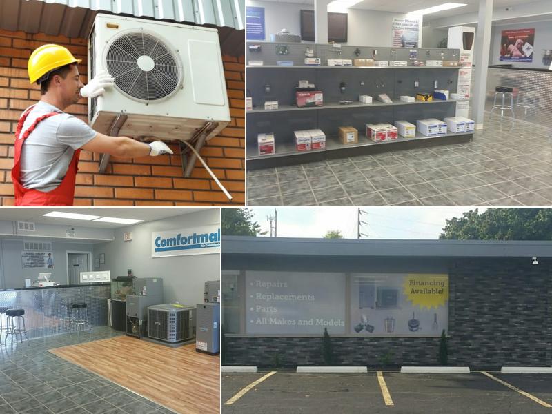 Heating and Cooling Part and Service Center