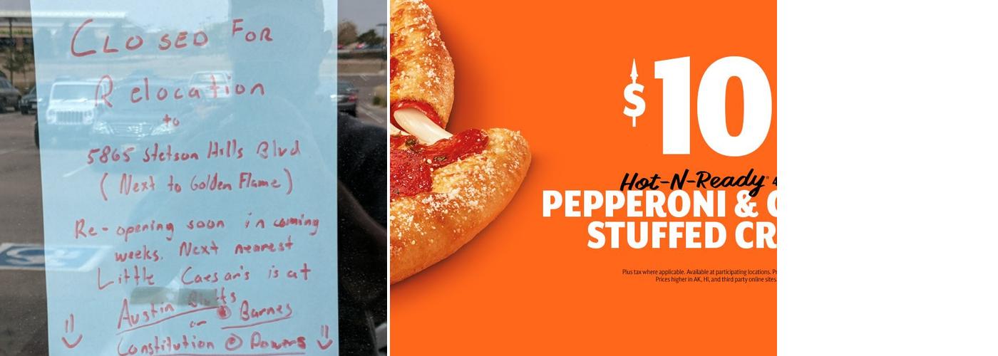 Little Caesars Pizza Menu