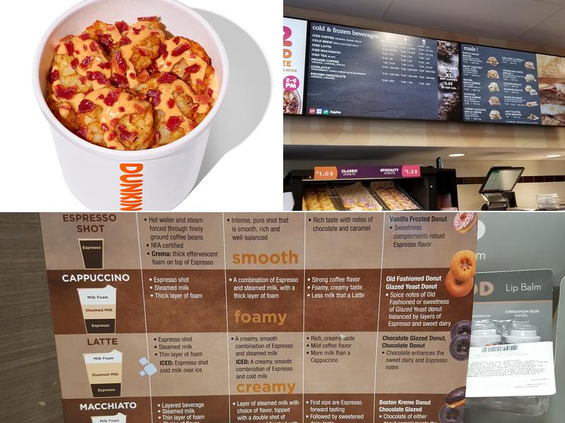 Dunkin' Menu