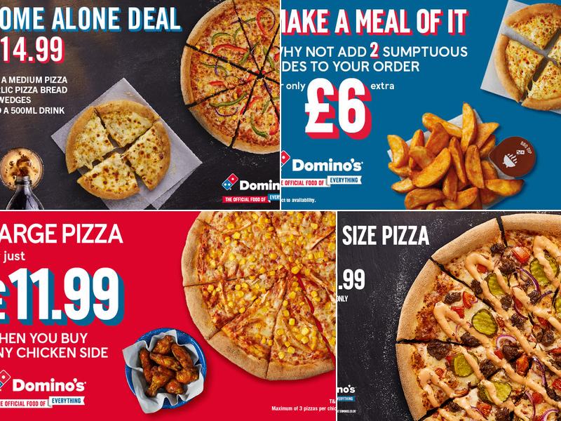 Domino's Pizza - Mildenhall Menu