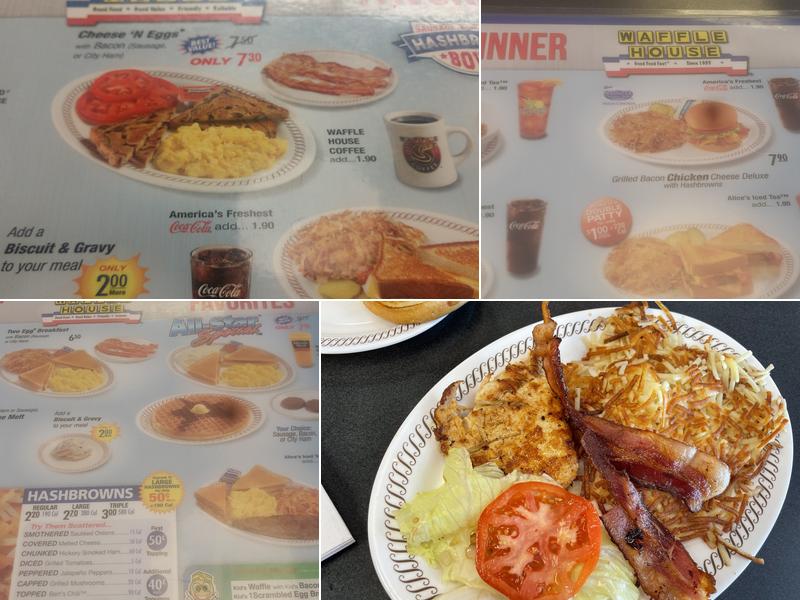 Waffle House Menu