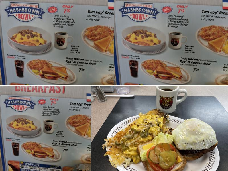 Waffle House Menu
