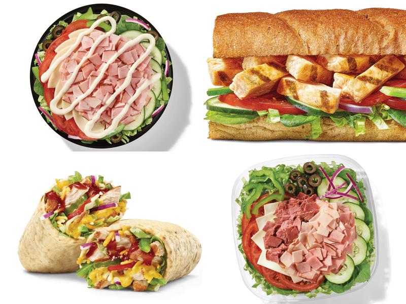 Subway Menu