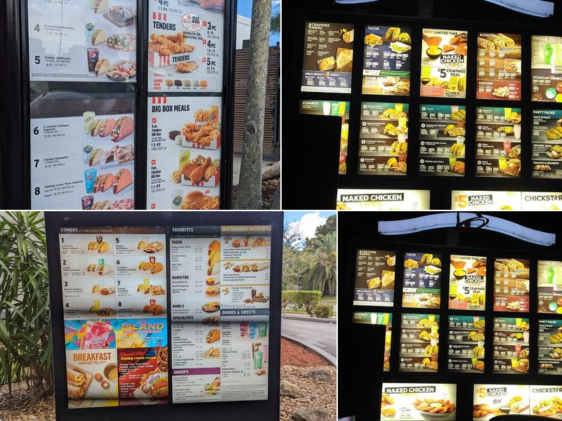 Taco Bell Menu