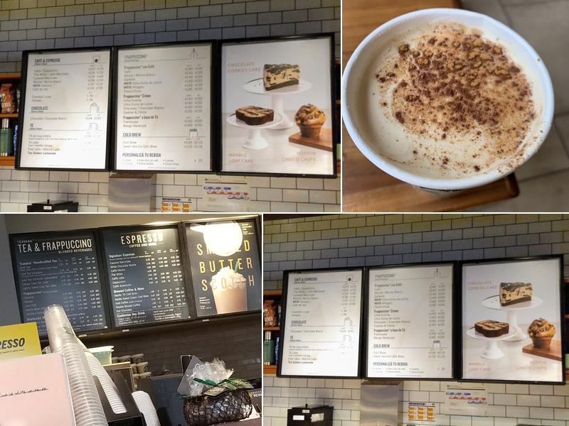 Starbucks Menu