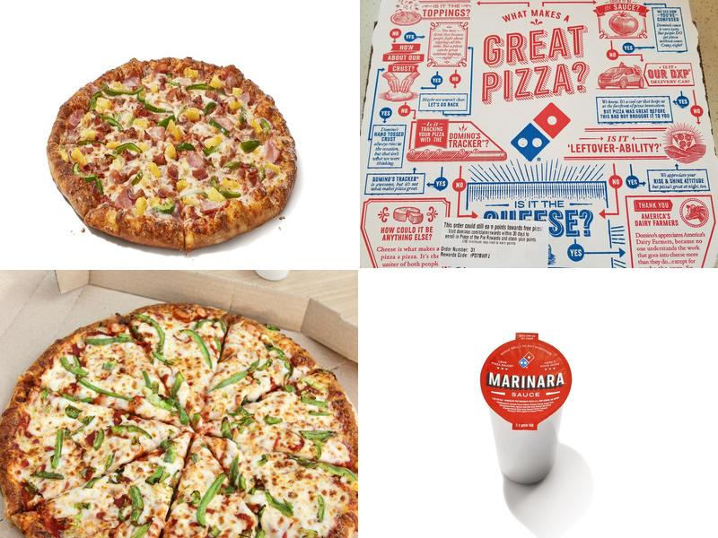 Domino's Pizza Menu