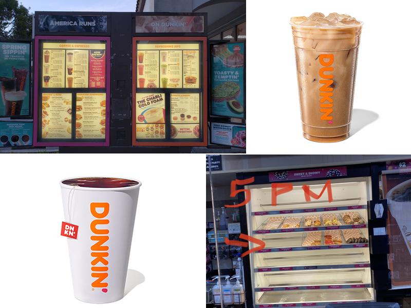 Dunkin' Menu