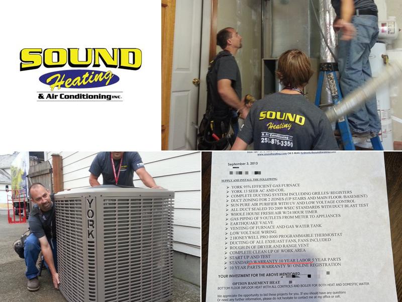 Sound Heating and Air Conditioning Inc.