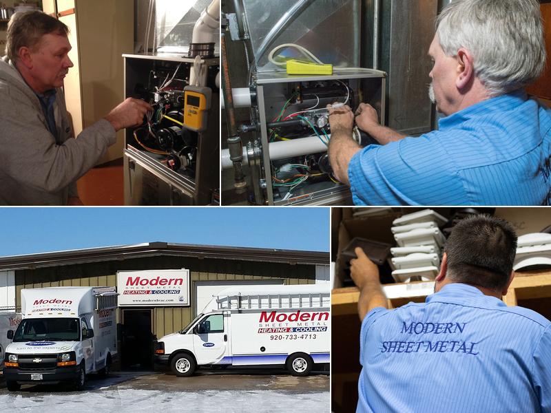 Modern Sheet Metal Heating & Cooling