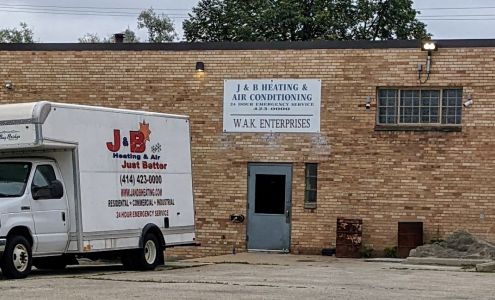 J & B Heating & Air Conditioning 6170 Industrial Ct, Greendale Wisconsin 53129