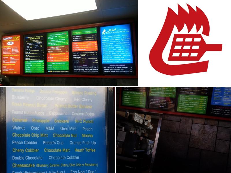 Cook Out Menu