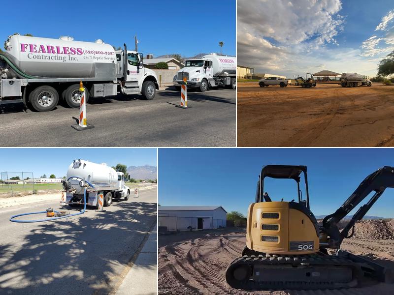 Fearless Contracting inc. septic service
