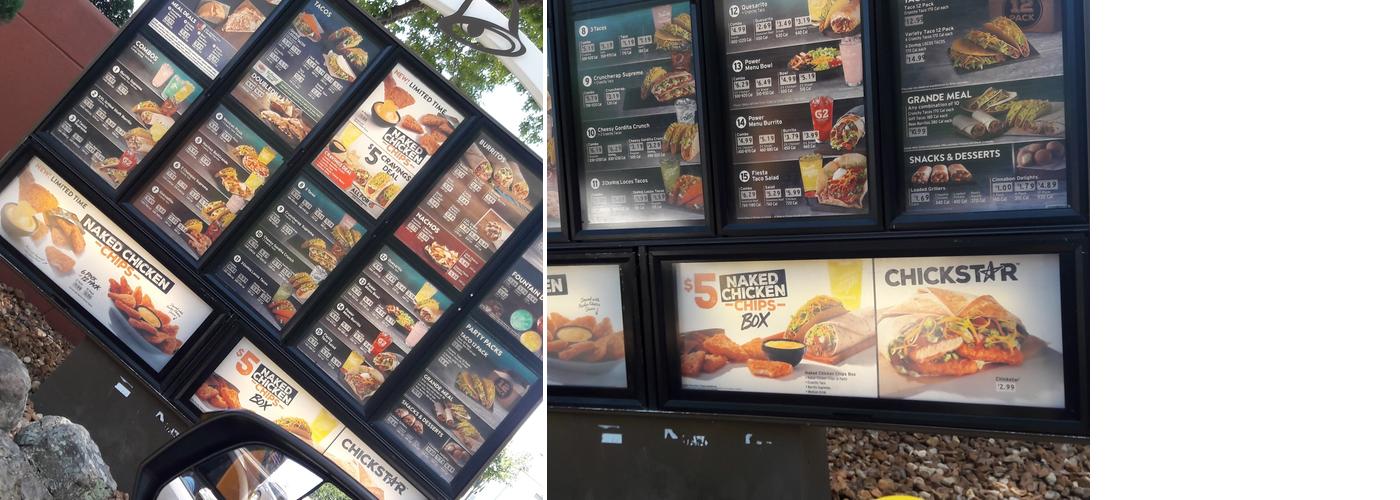 Taco Bell Menu