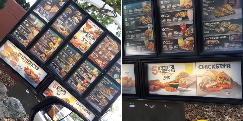 Taco Bell Menu