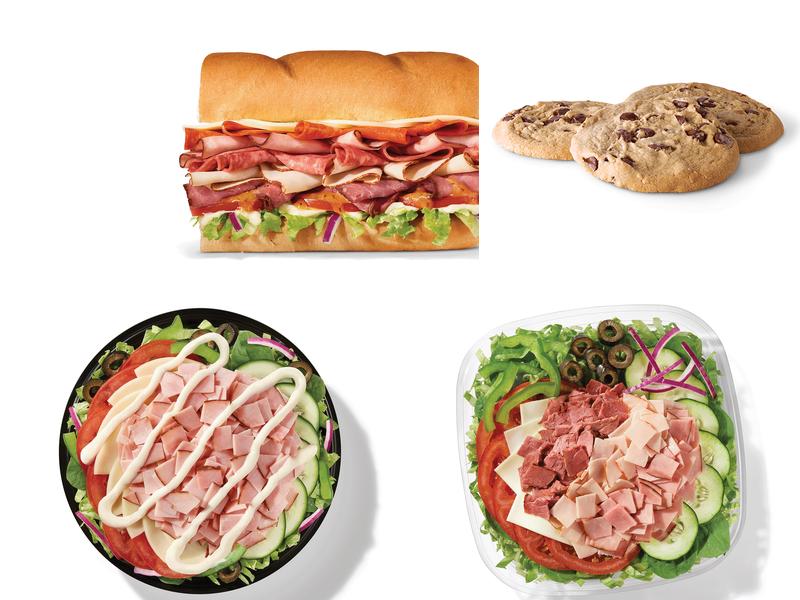 Subway Menu
