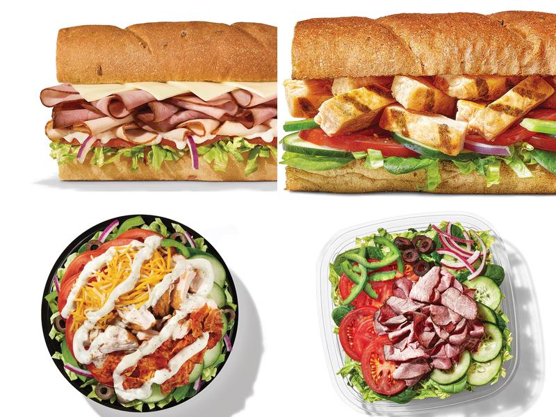 Subway Menu