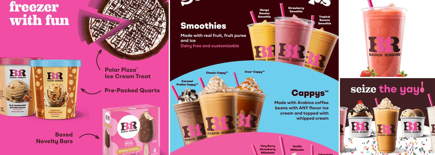 Baskin-Robbins Menu