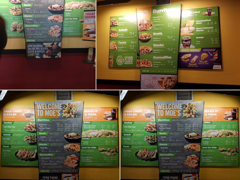 Moe's Southwest Grill Menu