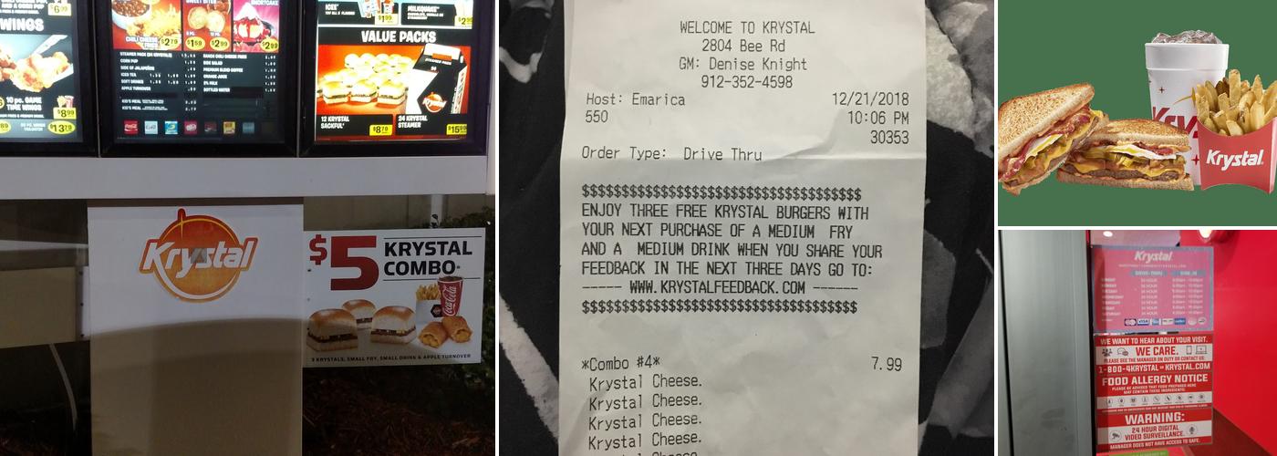 Krystal Menu