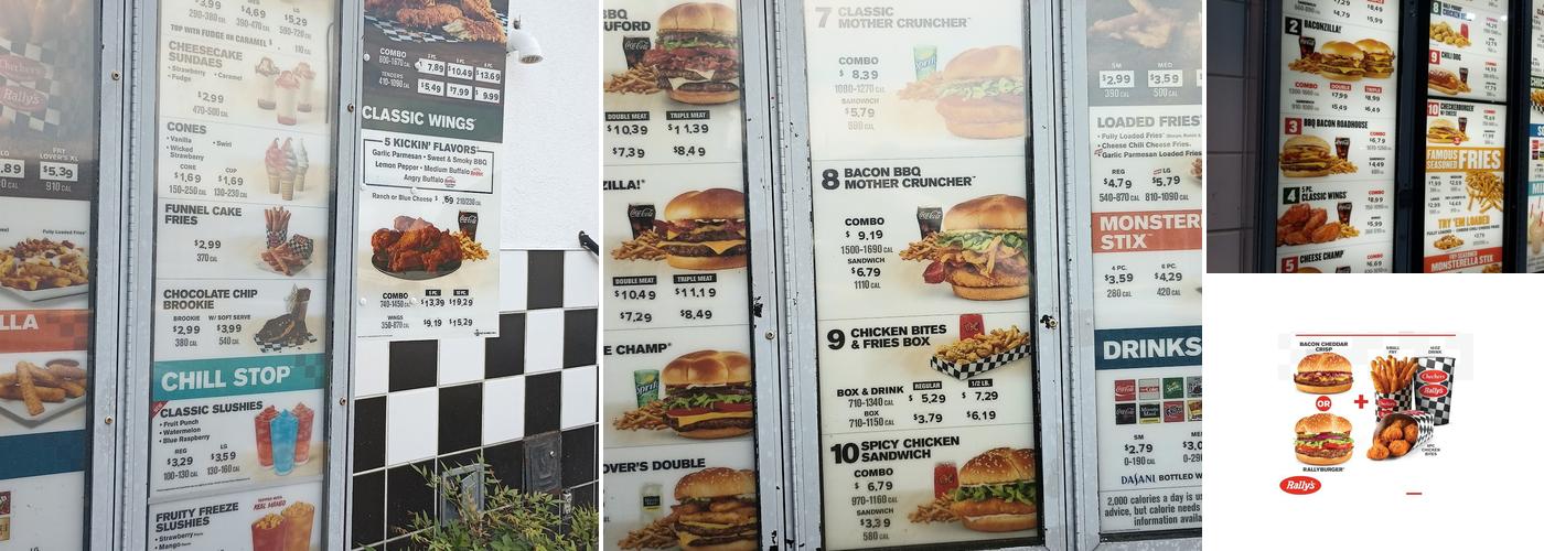 Checkers Menu