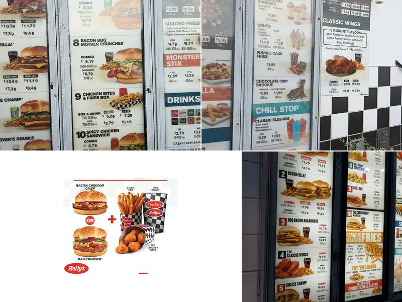 Checkers Menu