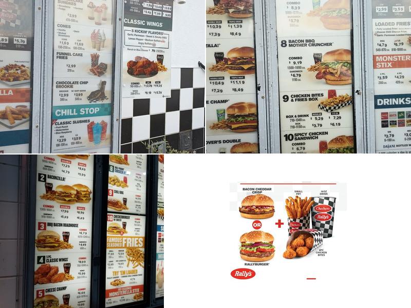 Checkers Menu