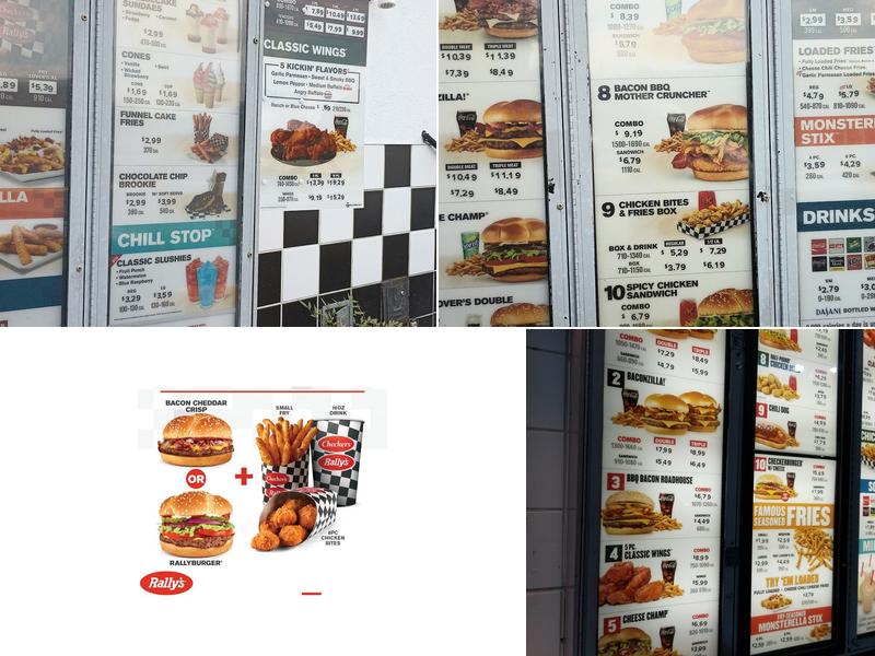 Checkers Menu