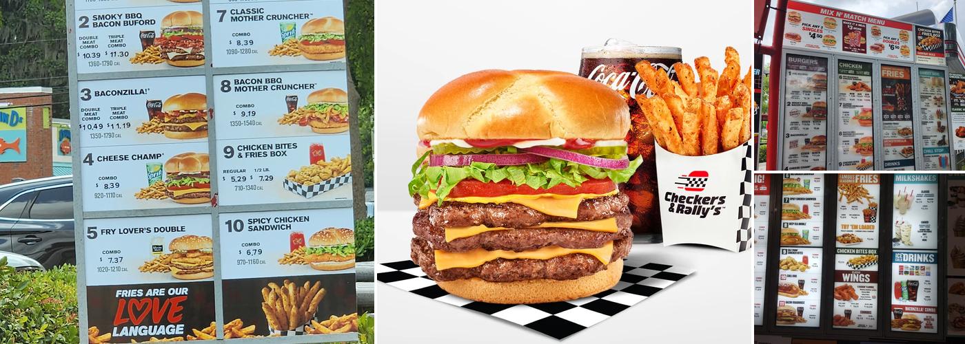 Checkers Menu