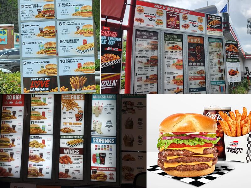 Checkers Menu